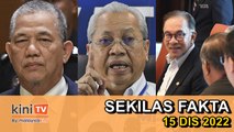 Perjanjian sokong Anwar esok, Takkan rayu Umno!, Lantikan politik gugur serta-merta | SEKILAS FAKTA