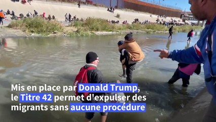 États-Unis: afflux de migrants à la frontière mexicaine