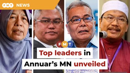 Zuraida, Noh, Redzuan, Zuhdi among top leaders in Annuar’s MN
