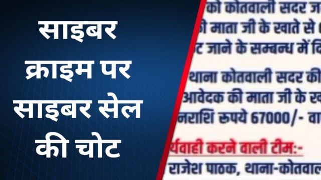 उन्नाव: साइबर सेल की त्वरित कार्रवाई से महिला के खाते में गई रकम वापस आई, जाने पूरा मामला