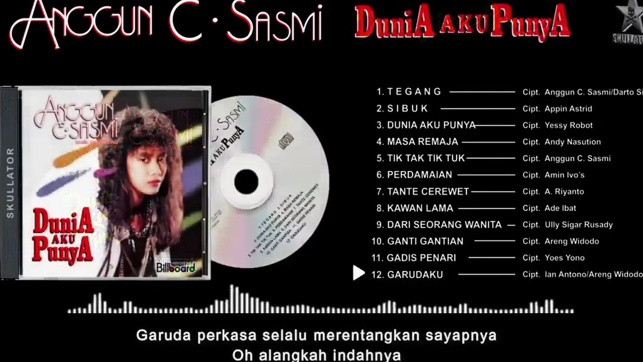 Anggun - Dunia Aku Punya - 12 Garudaku (Lyrics)