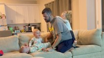 Comical compilation of a dad doing what he does best... dad stuff!