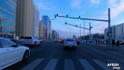 AbuDhabi at evening Drive