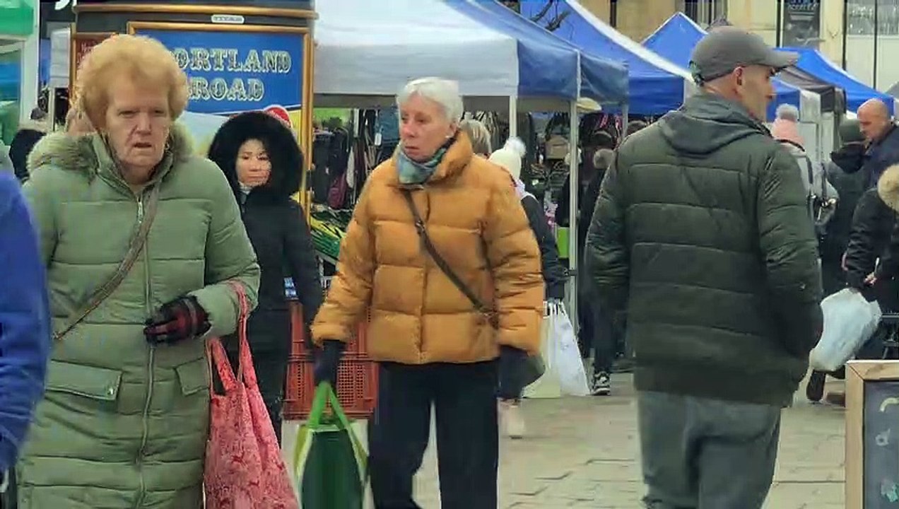 Christmas shoppers