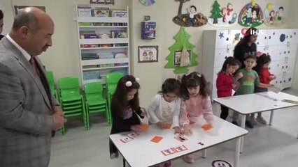 Müdür Hasan Başyiğit: "Okul öncesinde okullaşma oranında 5 yaş gurubunda yüzde 99'a ulaştık"