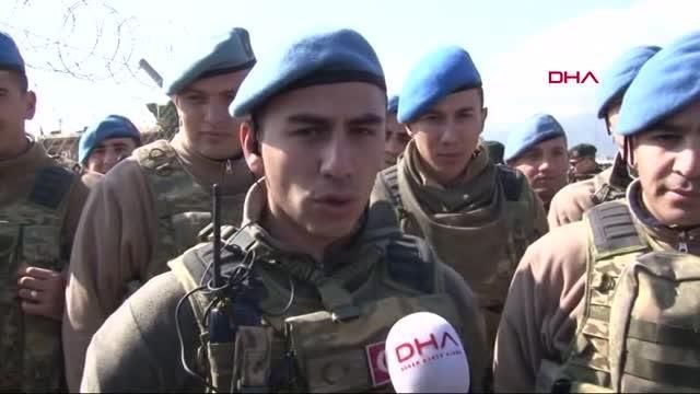 ŞEHİT EVİNE TÜRK BAYRAĞI ASILDI