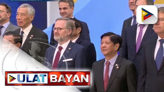 Tatlong prayoridad sa ilalim ng pagtutulungan ng mga bansa sa EU at ASEAN, iginiit ni Pres. Ferdinand R. Marcos Jr.