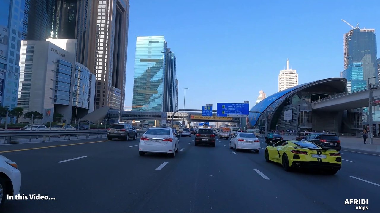 DUBAI City Drive