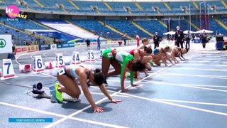 Women's 100m Hurdles Final   European Athletics Team Championships - Silesia 2021