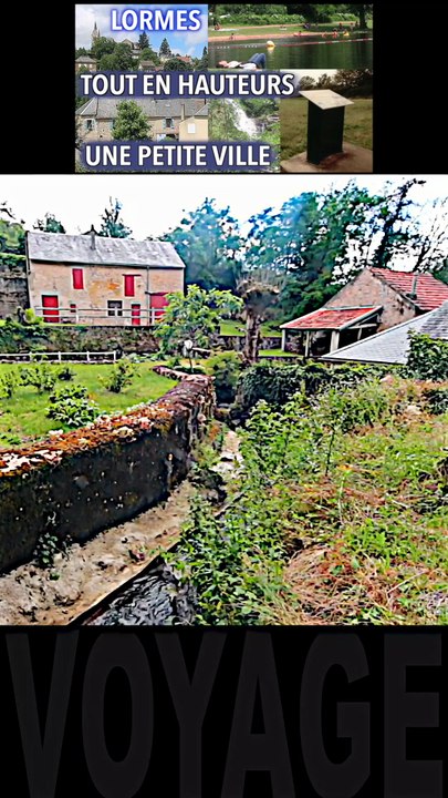 6 - artère liquide du quartier des moulins - LORMES - TOUT EN HAUTEURS UNE PETITE VILLE DU MORVAN