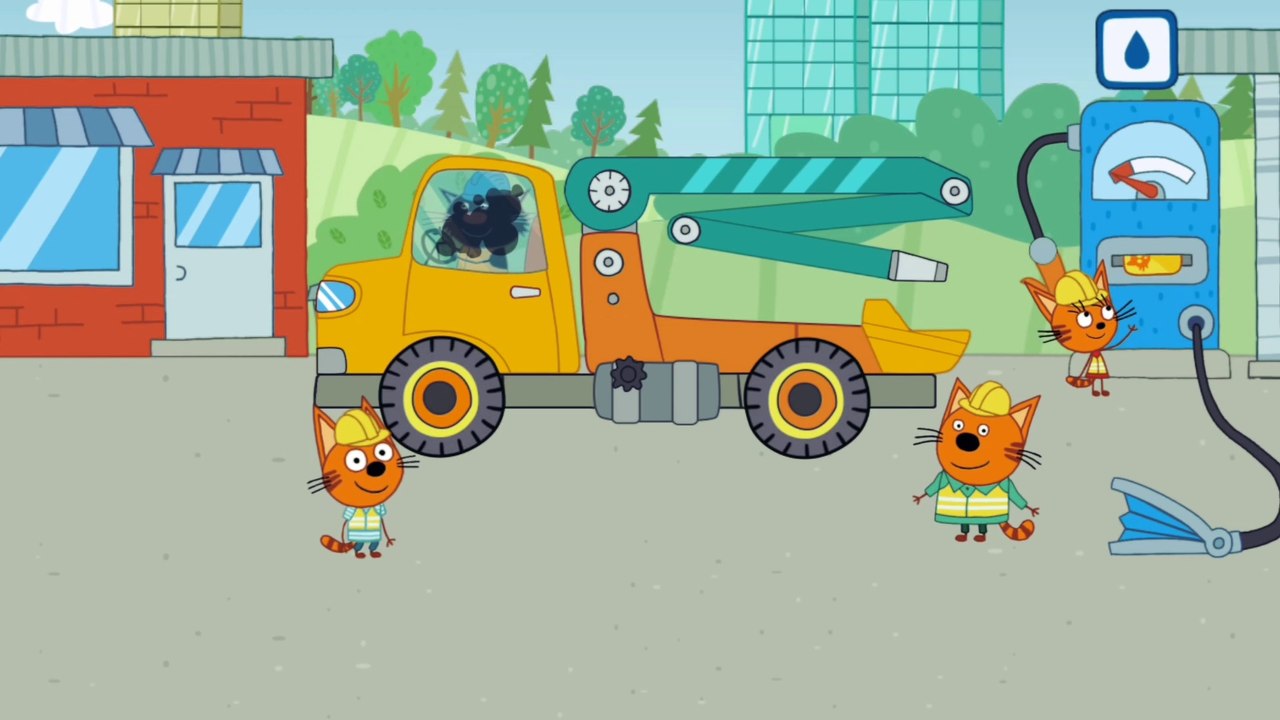Kid-E-Cats Cars, Build a house