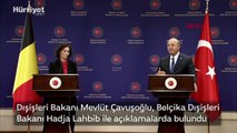 Dışişleri Bakanı Mevlüt Çavuşoğlu, Belçika Dışişleri Bakanı Hadja Lahbib ile açıklamalarda bulundu