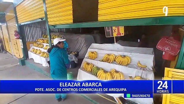 Arequipa: comerciantes cierran sus negocios por temor a saqueos
