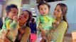 Shehnaaz Gill ने Bharti के बेटे Gola को अपनी kisses से किया परेशनज़ Cute & Adorable Video viral!