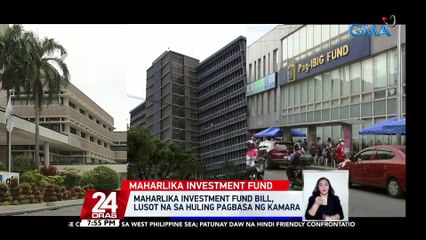Lusot na sa huling pagbasa ng kamara ang panukalang Maharlika Investment Fund | 24 Oras