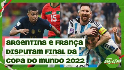 Argentina x França e Messi x Mbappé na final da Copa