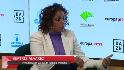 Presidenta de la Liga F pide "un engranaje perfecto" que ayude a crecer al fútbol femenino