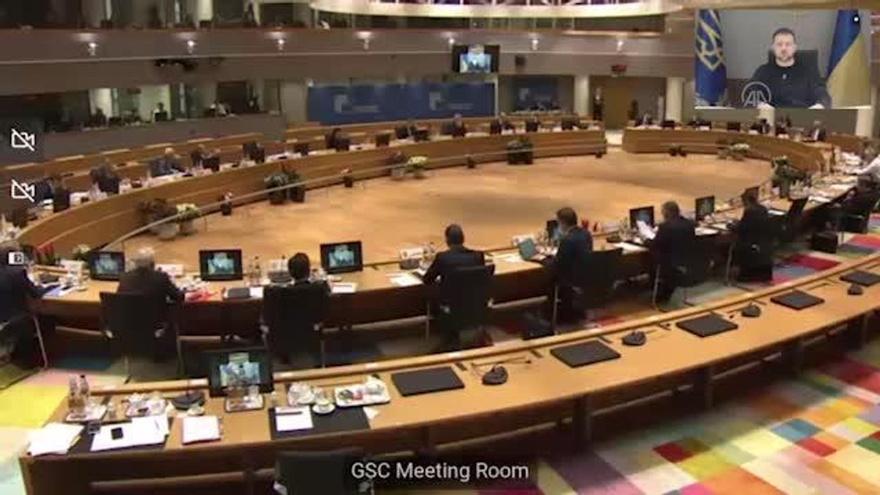 Ukrayna Devlet Başkanı Zelenskiy, AB liderlerine seslendi