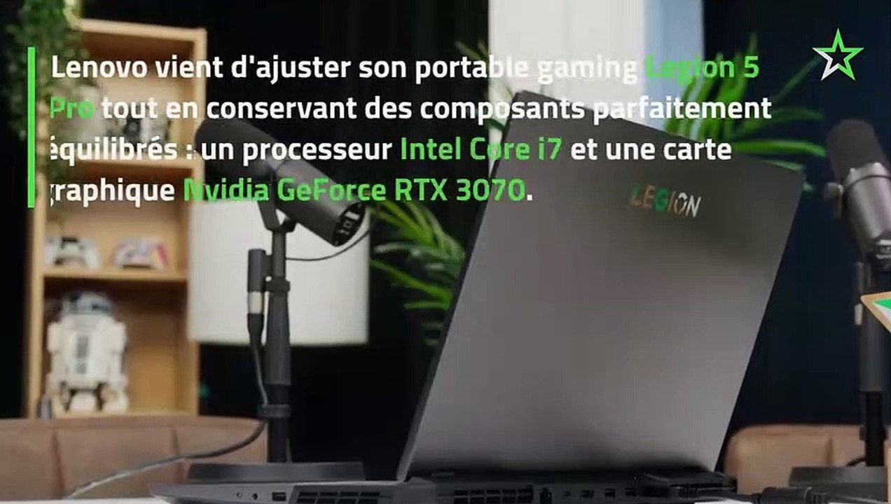 Test PC portable gaming Lenovo Legion 5 Pro 16IAH7H : il est prêt à en découdre