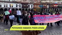 Jóvenes potosinos varados en Perú piden ayuda
