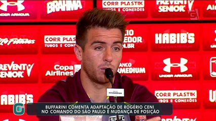 Buffarini comenta adaptação de Rogério Ceni no comando do São Paulo