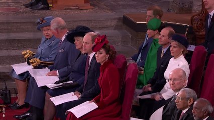 Harry describes uncomfortable meeting with royal family in Westminster Abbey