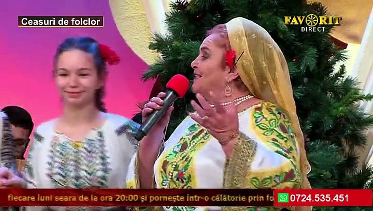 Geta Postolache - La joc cand te vad, badita (Ceasuri de folclor - Favorit TV - 14.12.2022)