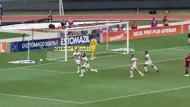 Confira os melhores momentos do empate entre São Paulo e Flamengo