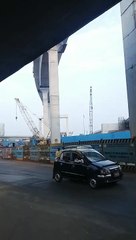 Sewri Rayroad mumbai To Alibagh Fly Over Bridge Construction#shorts beautiful vedio
