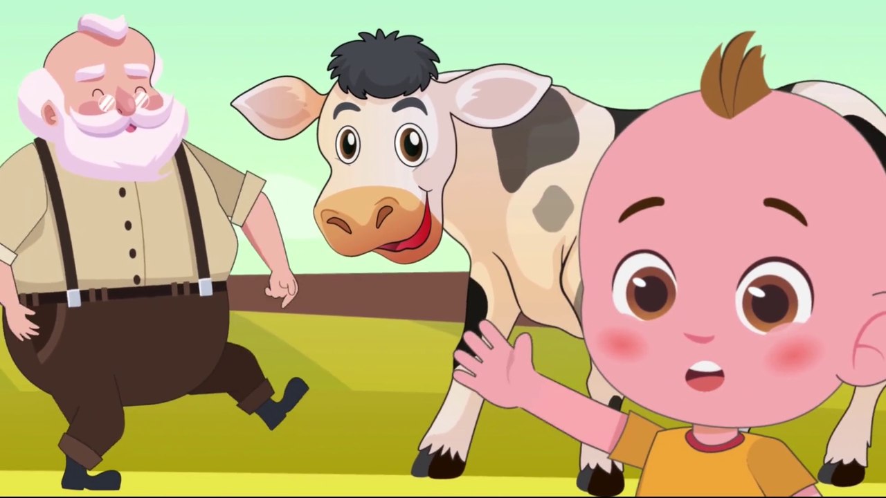 Old MacDonald Had A Farm | Nursery Rhyme | Funny Kids Song