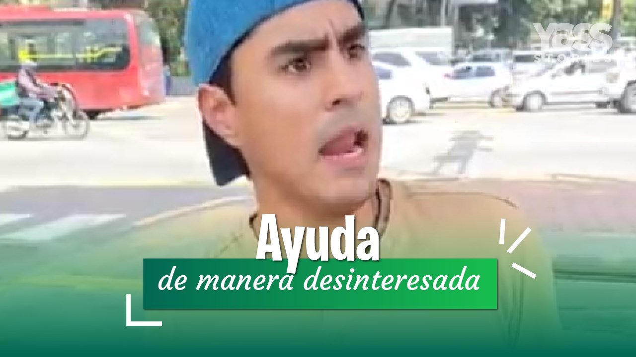 Ayuda a una persona de manera desinteresada y mira lo que pasa