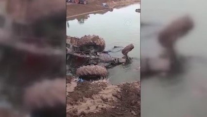 KIRIKKALE - Devrilen traktördeki 1 kişi öldü, 1 kişi yaralandı