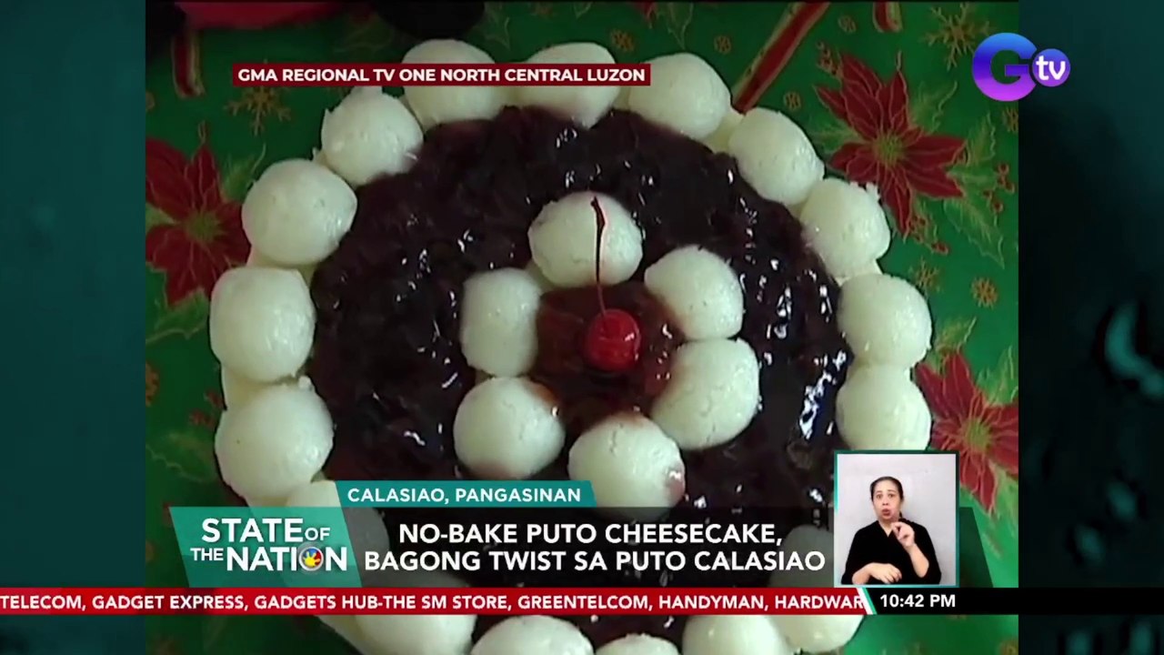 No-bake puto cheesecake, bagong twist sa Puto Calasiao | SONA