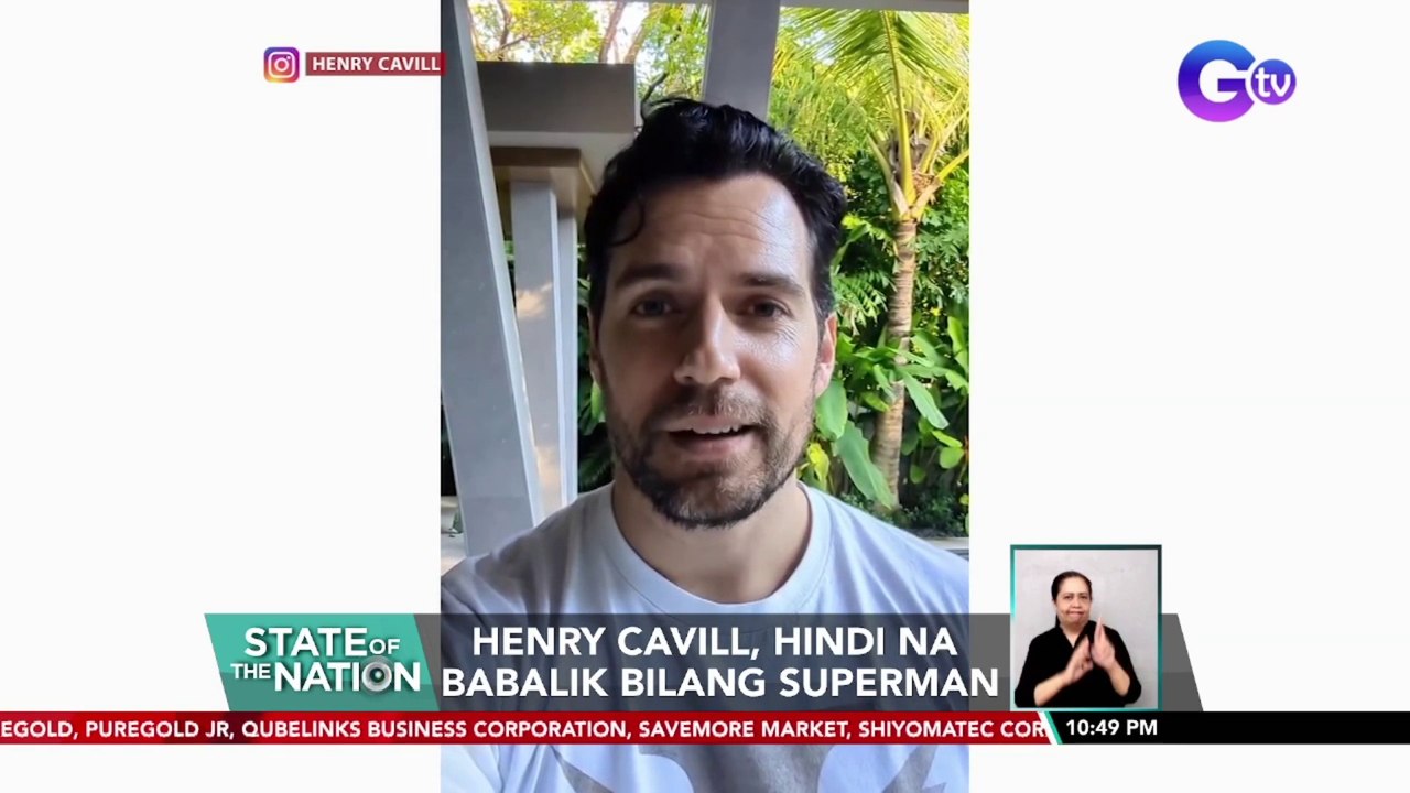 Henry Cavill, hindi na babalik bilang Superman | SONA