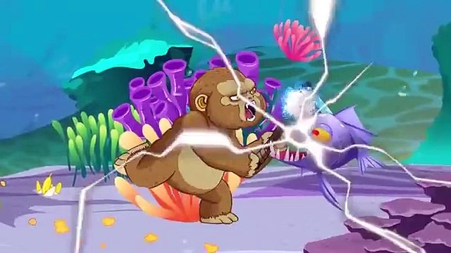 GODZILLA vs. KONG litters indiscriminately & LUCAC | Godzilla Animation Cartoon