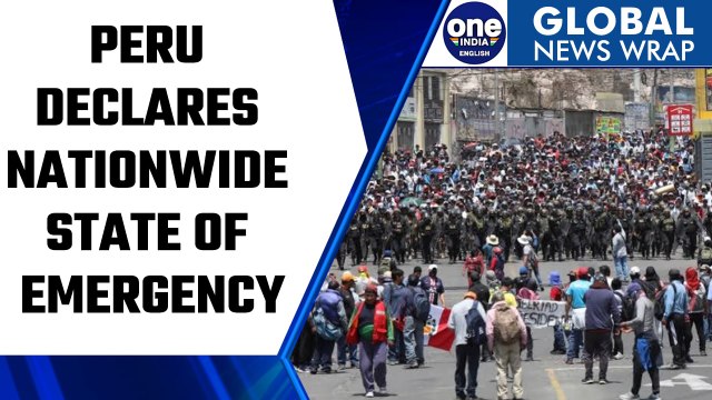 Peru declares nationwide state of emergency amid protests | Oneindia News *International