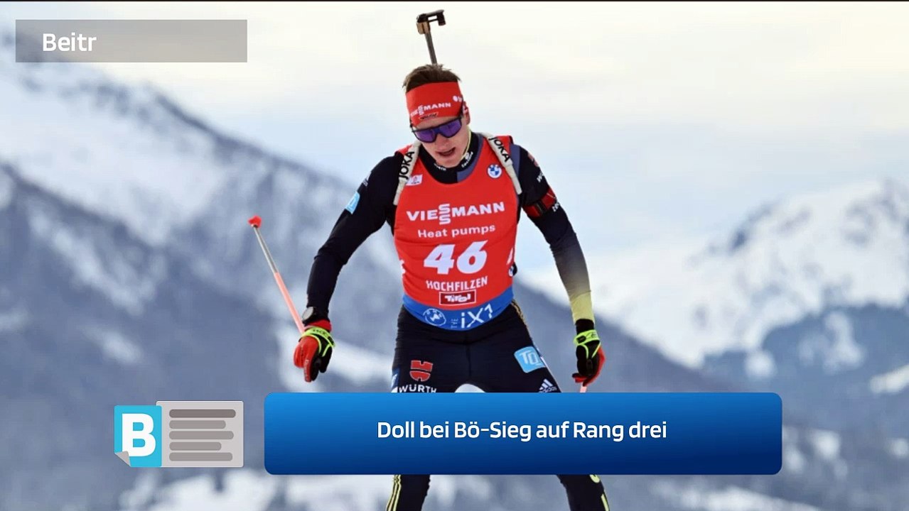 Doll bei Bö-Sieg auf Rang drei