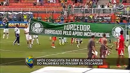 Confira a rotina do Palmeiras após acesso!