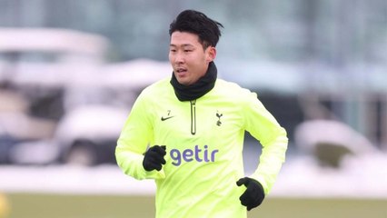 손흥민, 보호 마스크 없이 토트넘 훈련 복귀! ⚽️