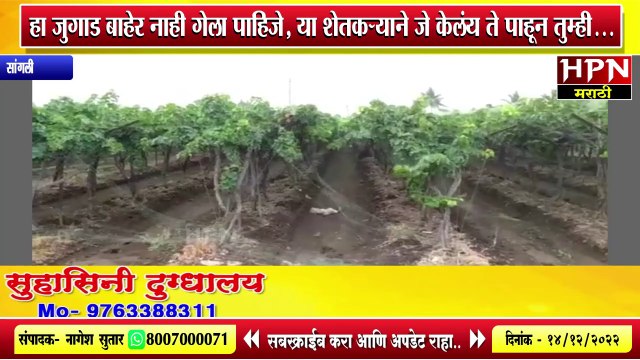 हा जुगाड बाहेर नाही गेला पाहिजे, या शेतकऱ्याने जे केलंय ते पाहून तुम्ही... । Hpn Marathi News