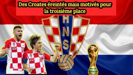 Luka Modric et les Croates espèrent chercher la troisième place contre le Maroc