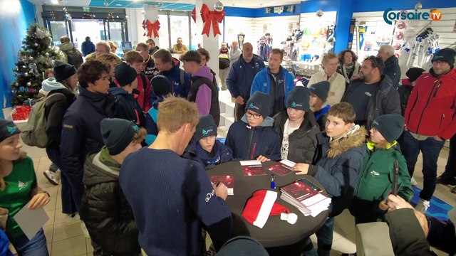 Sports : Thomas Ruyant était à Dunkerque - 15 Décembre 2022