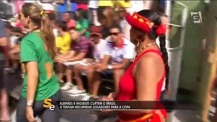 Veja preparação dos ingleses e alemães para o Mundial