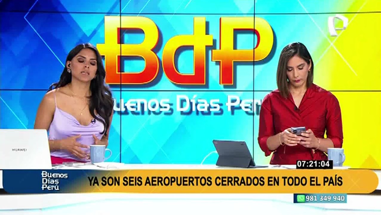 Corpac: aeropuertos de Andahuaylas, Juliaca, Ayacucho, Cusco y Arequipa están cerrados