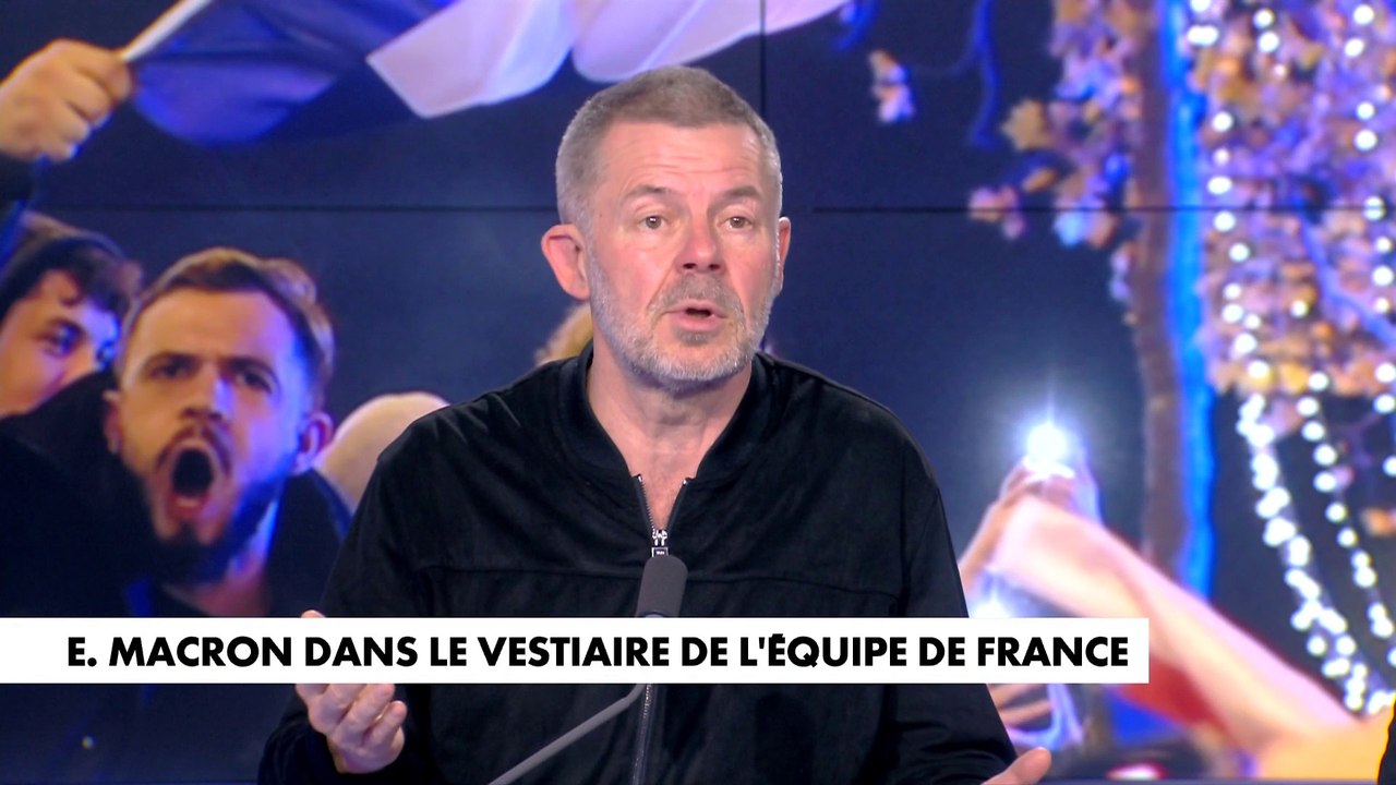 Eric Naulleau : «La place d'un président de la République quand une équipe est en demi-finale et en finale, c'est dans le stade»
