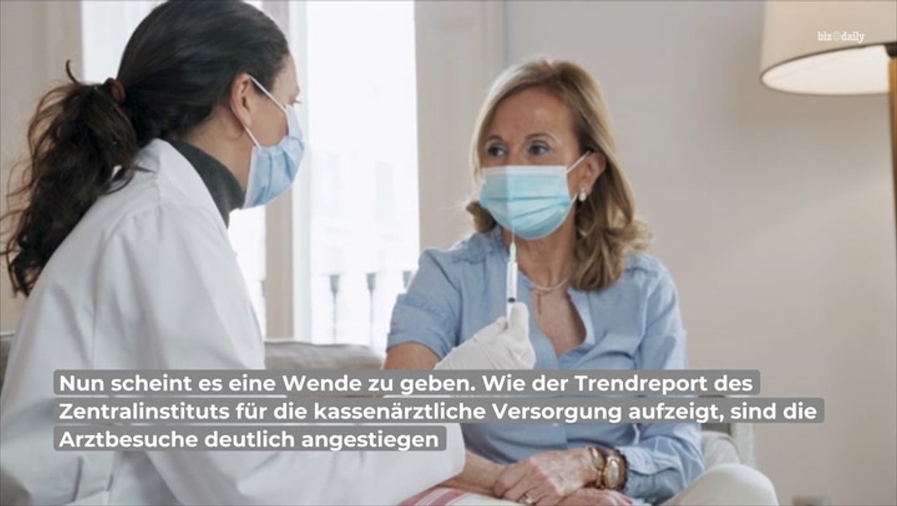 Trendwende nach Corona-Jahren: Menschen gehen wieder mehr zum Arzt