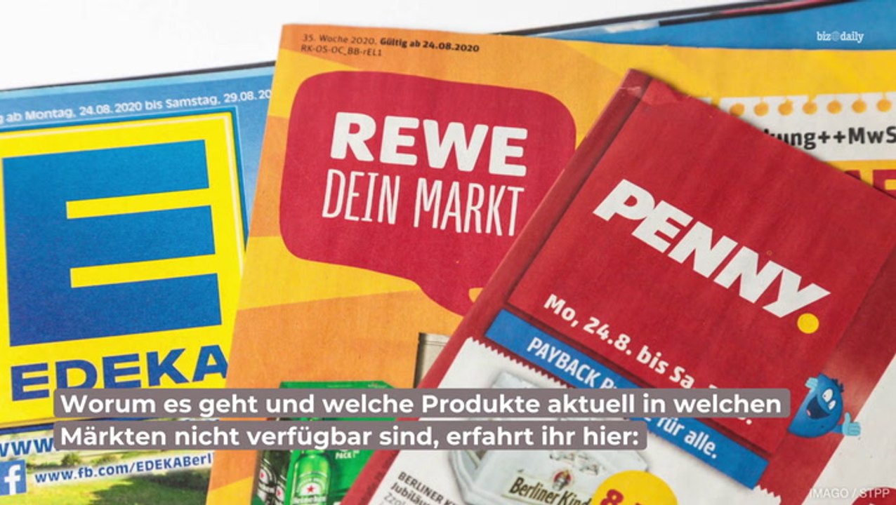 Diese Produkte fehlen in deutschen Supermärkten und Discountern