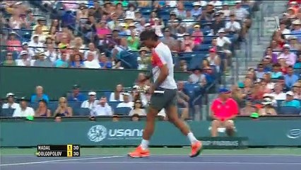 Nadal é surpreendido por Dolgopolov e é eliminado precocemente de Indian Wells