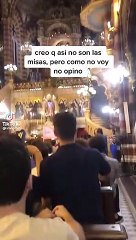 ¡Coparon hasta la iglesia! Hinchas argentinos cantaron el hit de Qatar 2022 en el medio de la misa