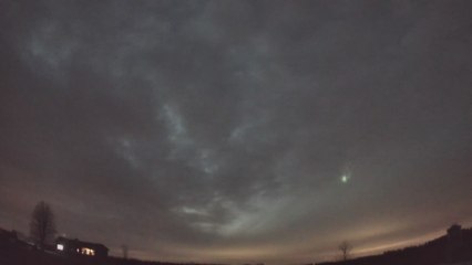 Chute de météorites à Gand